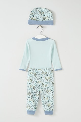 3-delige Set Turquoise  
