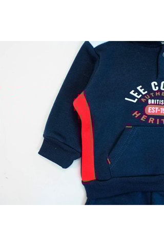Sweater met Capuchon en Joggingbroek 
Marineblauw  