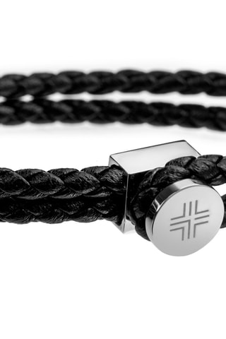 Coffret relógio de quartzo diamantes e bracelete em couro