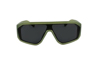 Óculos de sol polarizados unissexo Vertex - Categoria 3  - Preto e verde