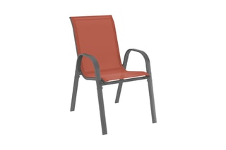 6 chaises de jardin empilables