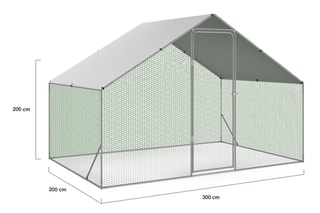 Enclos poulailler - 6 m²