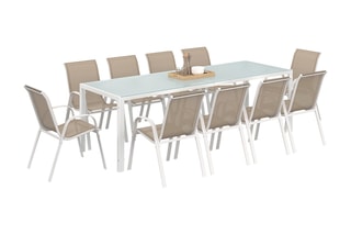 Ensemble de jardin Formentera - 10 places