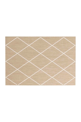 Tapis Damira - Beige et blanc