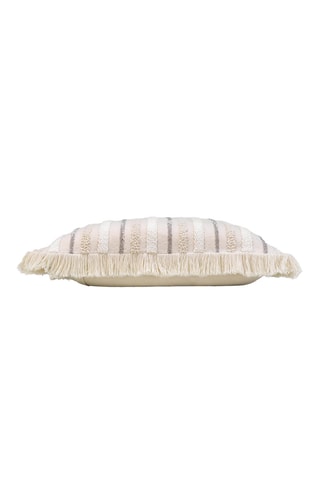 Coussin déhoussable Atlas - Beige - 60 x 60 cm
