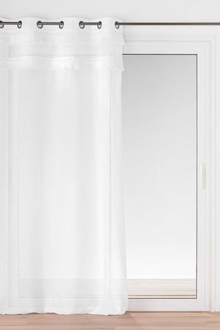Voilage Frangina - Blanc - 140 x 240 cm