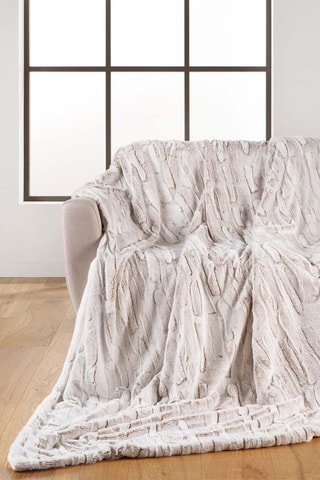 Plaid Lynx - Gris clair - 125 x 150 cm