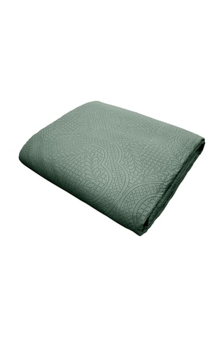 Ensemble couvre-lit Romane - Vert