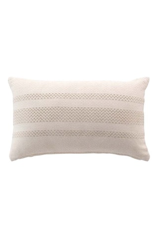 Coussin déhoussable Doreline - Beige - 30 x 50 cm