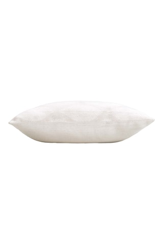 Coussin Maho - Blanc et doré - 45 x 45 cm