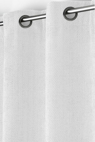 Rideau Leo - Blanc - 140 x 260 cm