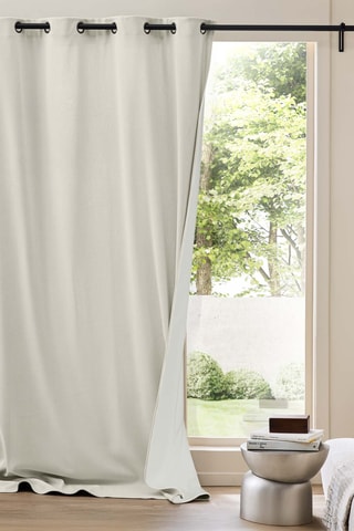 2 x Rideau Madison - Ecru - 140 x 260 cm