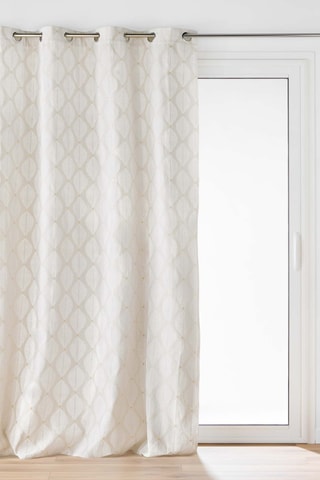 2 rideaux Maho - Blanc - 140 x 240 cm