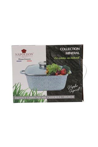 Faitout carré - 28 cm - 7 l