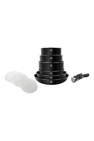 Batterie de cuisine en aluminium - 10 pièces