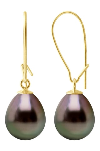 Boucles d'oreilles Or jaune et perles de culture