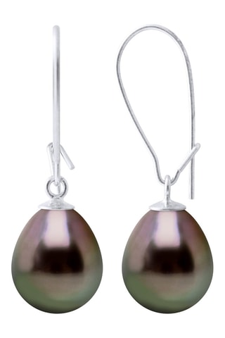 Boucles d'oreilles Or blanc et perles de culture