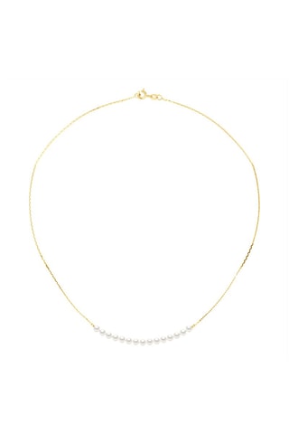 Collier Or jaune et perles de culture d'eau douce