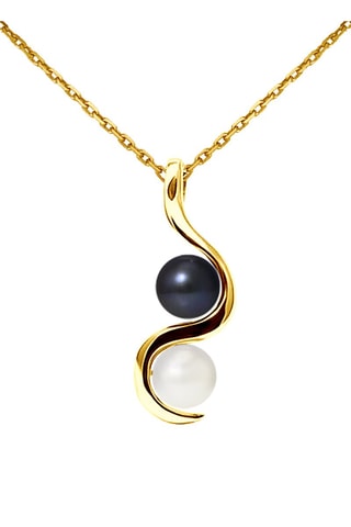 Pendentif - Or jaune et perles de culture