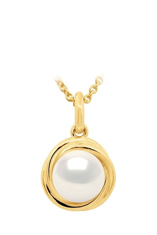 Pendentif Or jaune et perle de culture d'eau douce