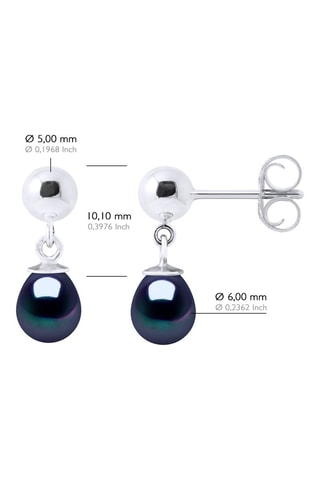 Boucles d'oreilles Argent et perles de culture
