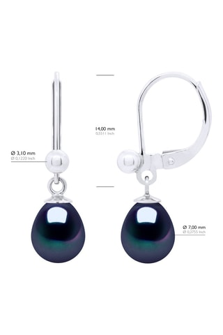 Boucles d'oreilles Argent et perles de culture