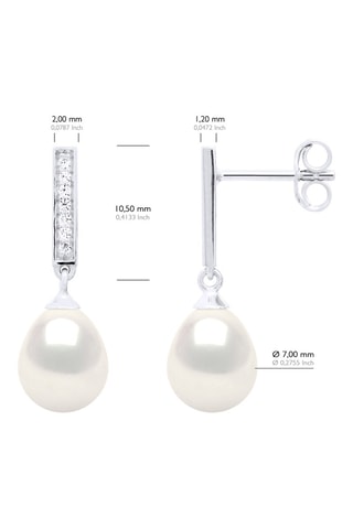 Boucles d'oreilles Argent et perles de culture