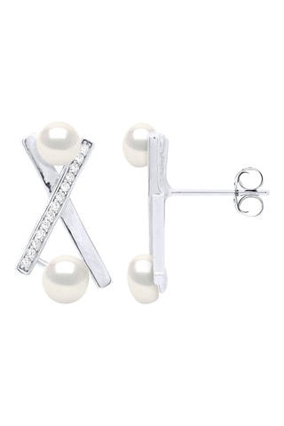 Boucles d'oreilles Argent et perles de culture