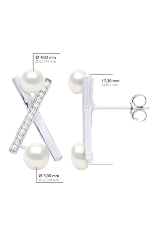 Boucles d'oreilles Argent et perles de culture