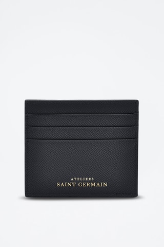 Porte-cartes en cuir vegan ASG - Noir