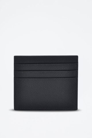 Porte-cartes en cuir vegan ASG - Noir