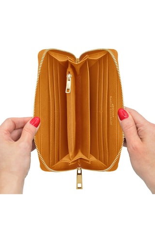 Compagnon en cuir vegan ASG - Marron