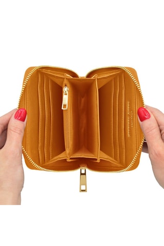 Portefeuille en cuir vegan Montaigne - Marron