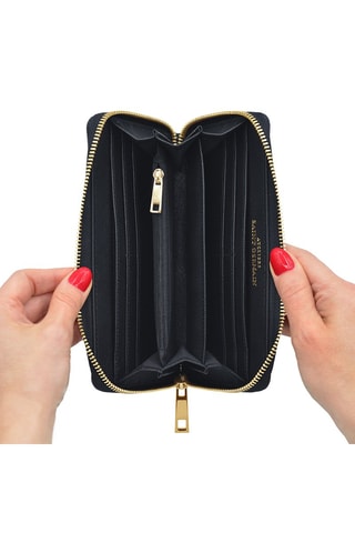 Compagnon en cuir vegan ASG - Noir
