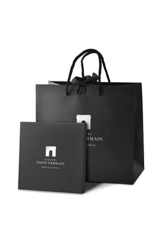 Sac cadeau grand modèle - Noir