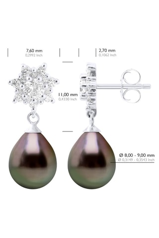 Boucles d'oreilles Argent et perles de culture