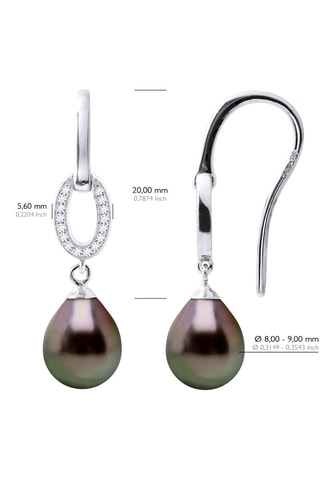 Boucles d'oreilles Argent et perles de culture