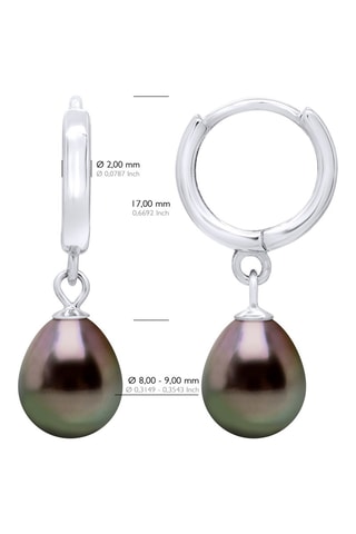 Boucles d'oreilles Argent et perles de culture