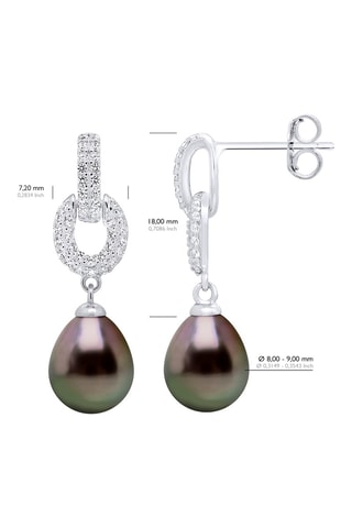 Boucles d'oreilles Argent et perles de culture