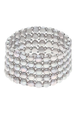 Bracelet 5 rangs Perles de culture