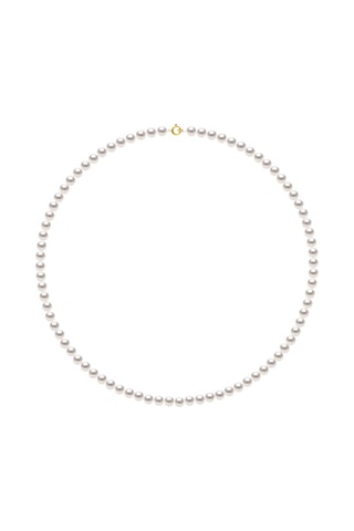 Collier Or jaune et perles Akoya japonaises