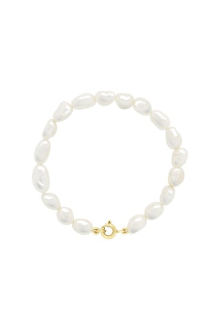 Bracelet  Or jaune et perles de culture