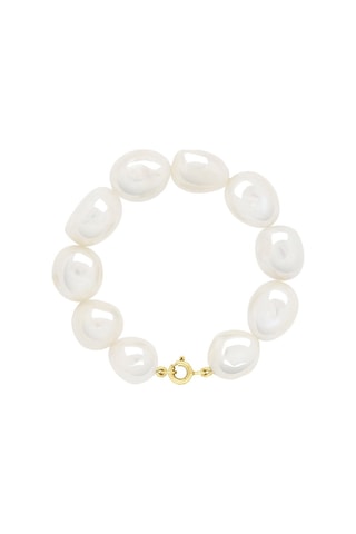 Bracelet  Or jaune et perles de culture