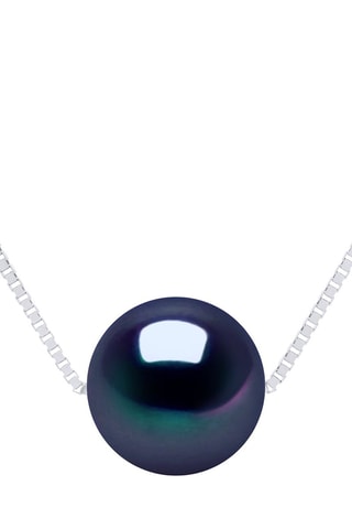 Collier Or blanc et perle de culture d'eau douce
