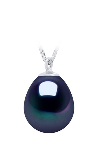 Collier Or blanc et perle de culture d'eau douce