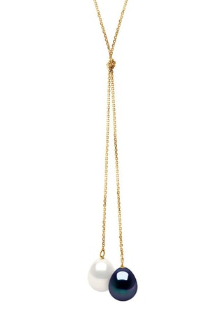 Collier Or jaune et perles de culture d'eau douce