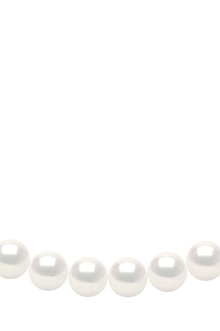 Collier Or blanc et perles de culture d'eau douce