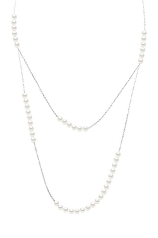 Sautoir Argent et perles de culture d'eau douce