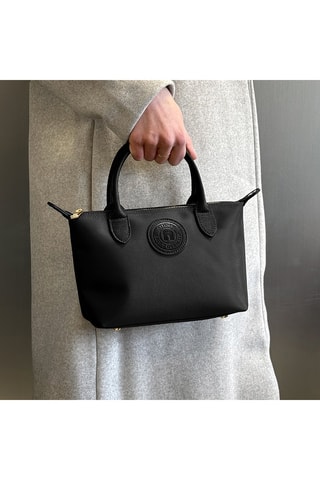 Sac à main en cuir - Noir