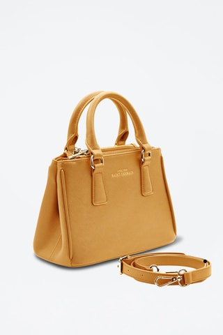 Sac à main en cuir vegan Neuilly - Marron